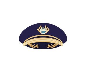 역무원,기관사 모자