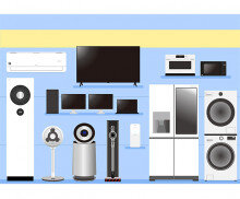 전자제품가게 배경(간판없음)