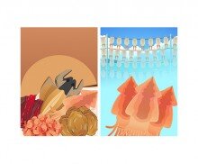 건어물 가게 포스터(문구없음)