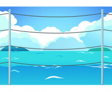 덕장 배경(오징어 없는)