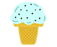 민트 초코 아이스크림