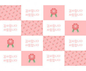 어버이날 카네이션 포토월