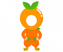 오렌지 합성 이미지