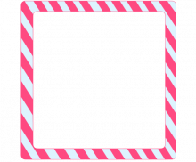 핑크 하늘 정사각 테두리