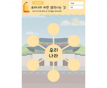 우리나라 하면 생각나는 것 적기