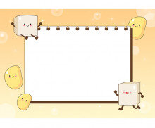 두부 배경 (문구없음)