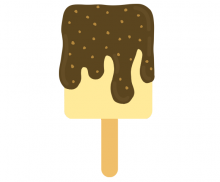 초코 바나나맛 아이스크림