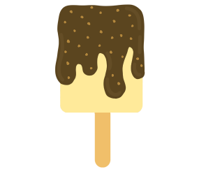 초코 바나나맛 아이스크림