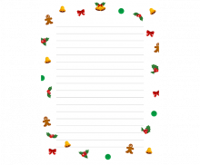 크리스마스 장식 배경