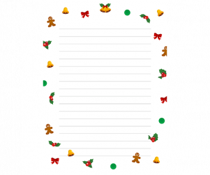 크리스마스 장식 배경