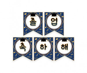 졸업 축하해 가랜드