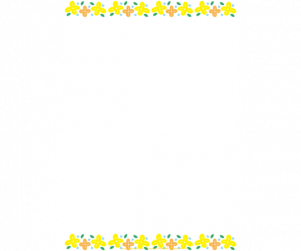 노랑꽃 테두리