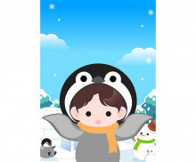 펭귄 겨울 표지