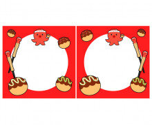 [개별도안] 타코야끼 가랜드