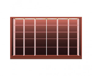 박물관 전시대(전시품 없는)