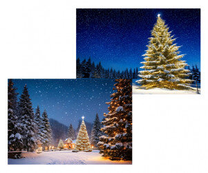 크리스마스 배경