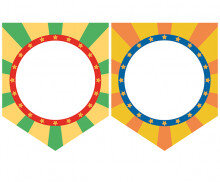 [개별도안] 복고데이 가랜드