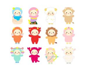 별자리(캐릭터)모음