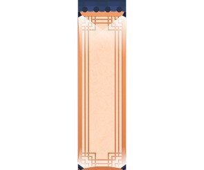 빛깔 좋은 한복 패션쇼 세로 배너(문구없음)