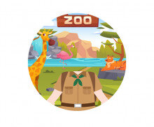 동물원 합성 라벨 (남아)