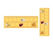 따끈따끈 맛있는 겨울 음식 원고지 레터링(문구없음)