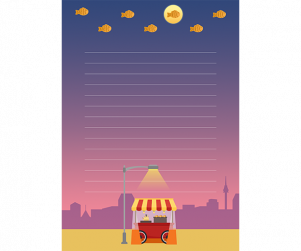 붕어빵 가게 배경