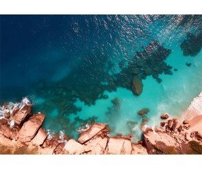 여름 바다 배경