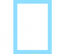 배경없는 하늘색테두리