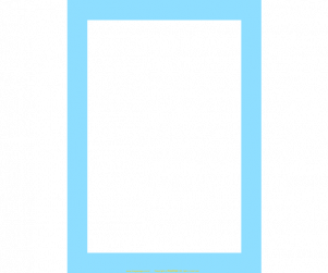배경없는 하늘색테두리