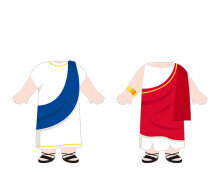 이탈리아 전통의상 합성이미지