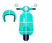 오토바이 만들기 (앞면)