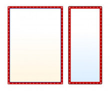 눈썰매장 메뉴판