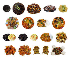 중국집 음식(음식만)