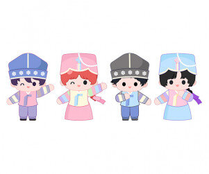 한복 입은 아이