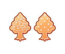 트리모양 쿠키