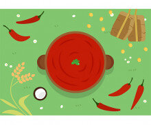 장 담그기 배경