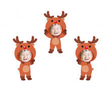 루돌프 합성이미지(아이)