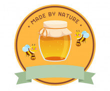 벌꿀 로고 (문구없음)