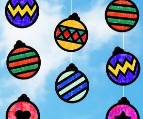 트리 오너먼트 썬캐처 만들기