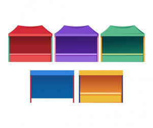 가게 천막 모음