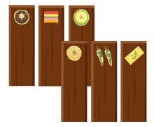 전가게 메뉴판 (문구없음)