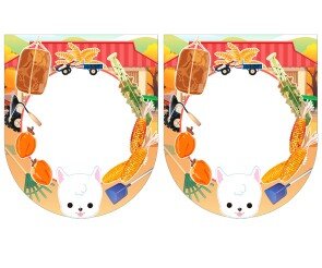 [개별도안] 농촌 시골 놀이 가랜드