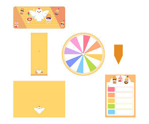 복날 룰렛 뽑기(문구없음)