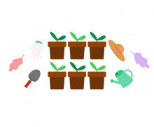 [개별도안] 나는야 꼬마 정원사 가랜드