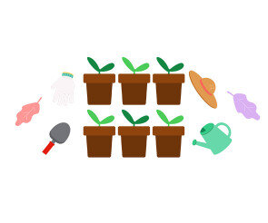 [개별도안] 나는야 꼬마 정원사 가랜드