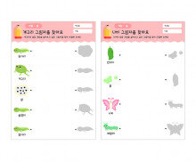 그림자를 찾아요(개구리,나비)