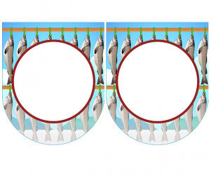 [개별도안] 황태를 말려요 가랜드