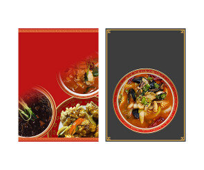 중국집 광고 포스터(문구없음)