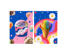 아이스크림 가게 포스터