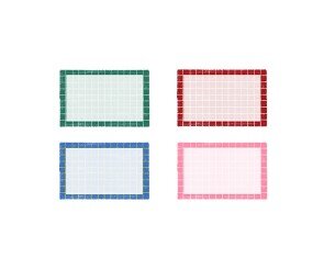 모눈종이 이름표(기본)